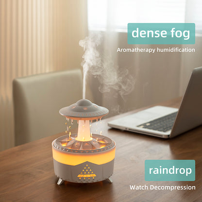 Aromatherapy Ultrasonic Rain Humidifier