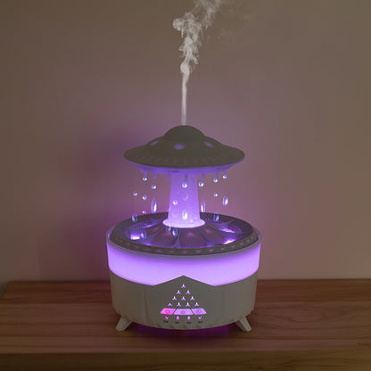 Aromatherapy Ultrasonic Rain Humidifier