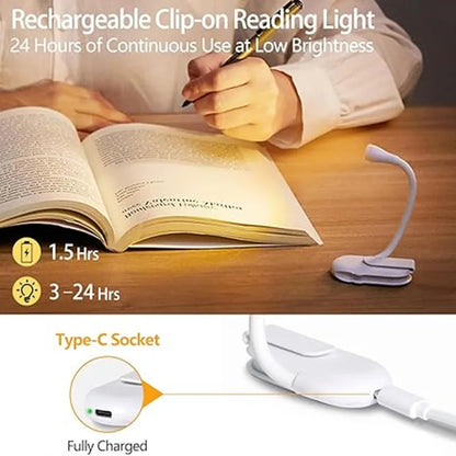 Mini LED Eye Protection Book Night Light