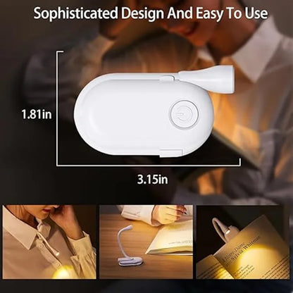 Mini LED Eye Protection Book Night Light